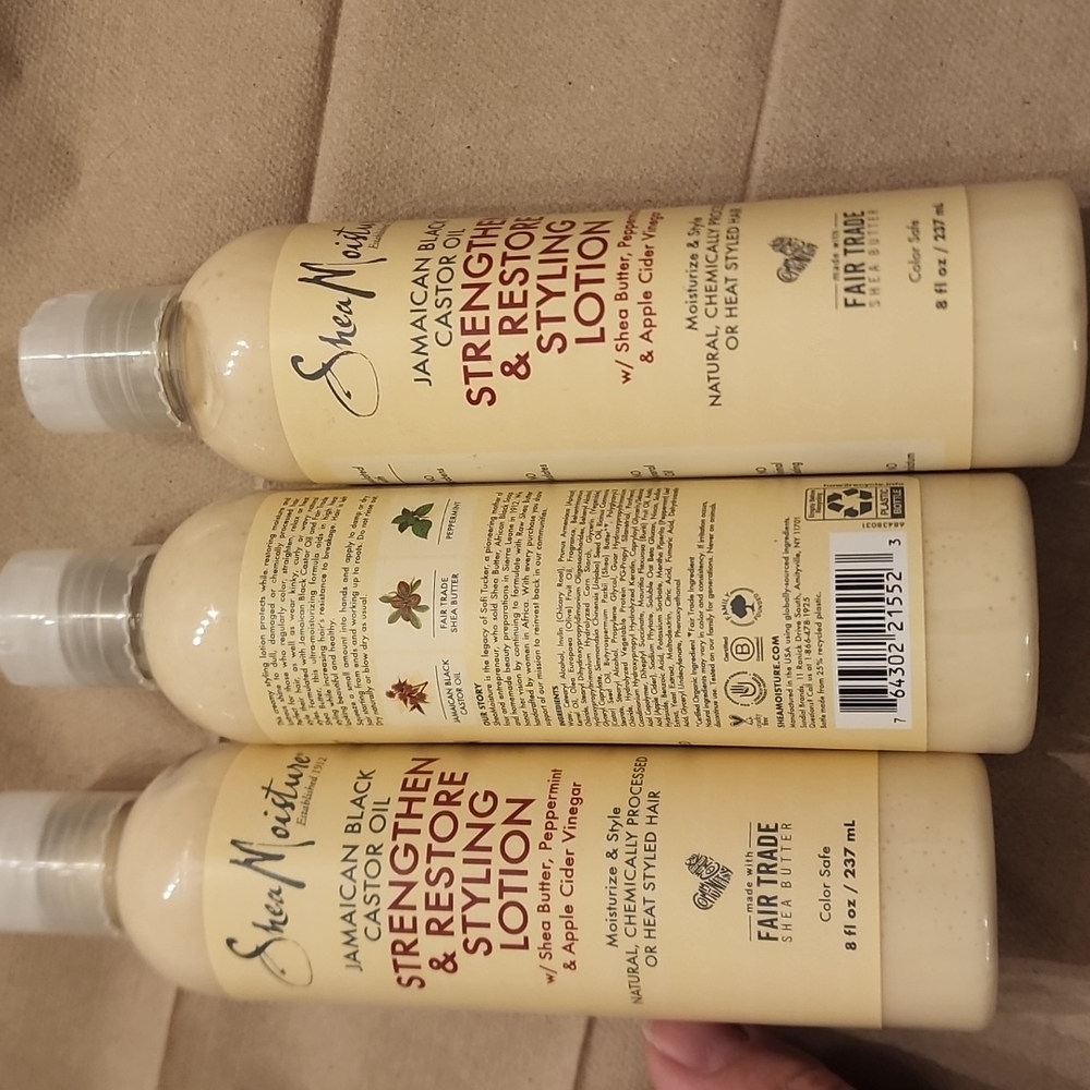COPY - Shea moisture strengthen & restore styling lotion